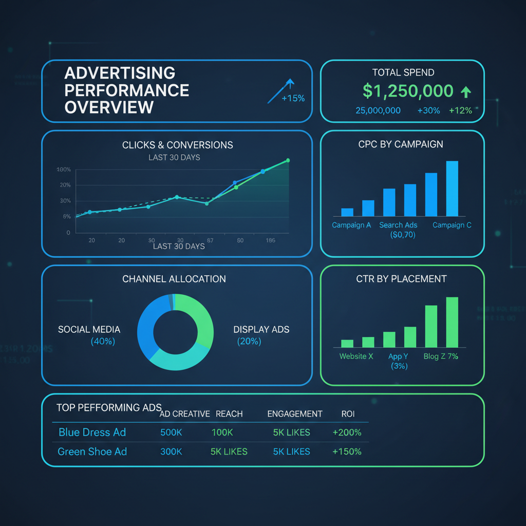 Visualizzazione dati: analisi advertising per aziende italiane