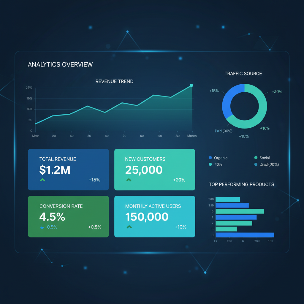 Visualizzazione dati: analisi analytics per aziende italiane