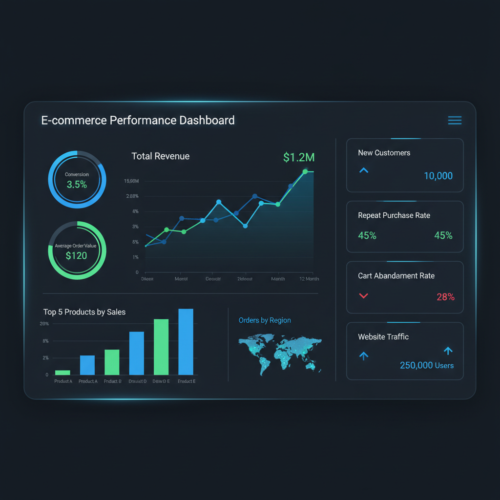 Visualizzazione dati: analisi e-commerce per aziende italiane