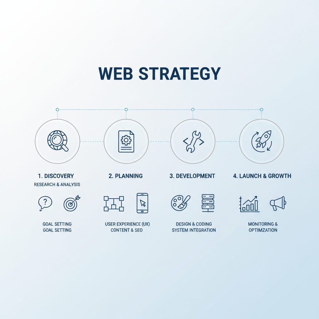 Infografica: Web: Checklist operativa per professionisti — Edizione 6 apr - strategie e best practice