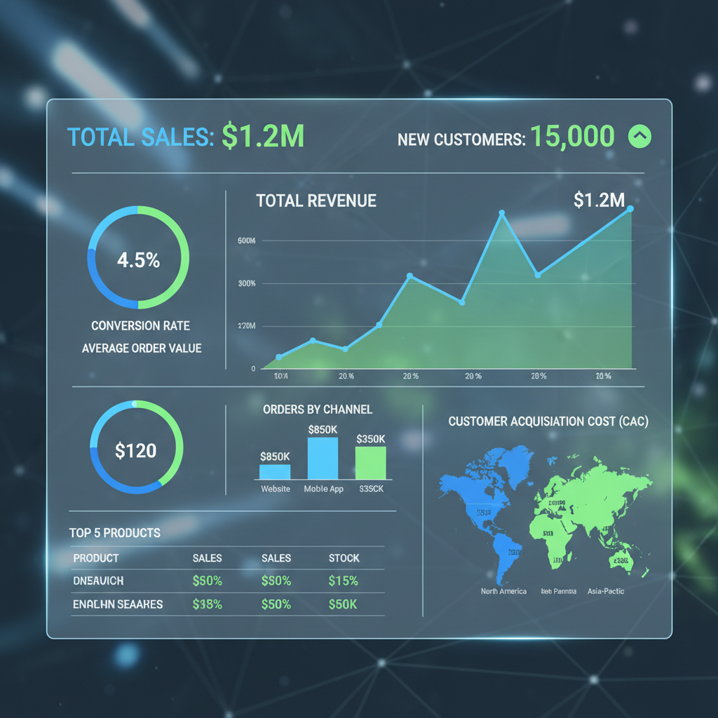 Visualizzazione dati: analisi e-commerce per aziende italiane