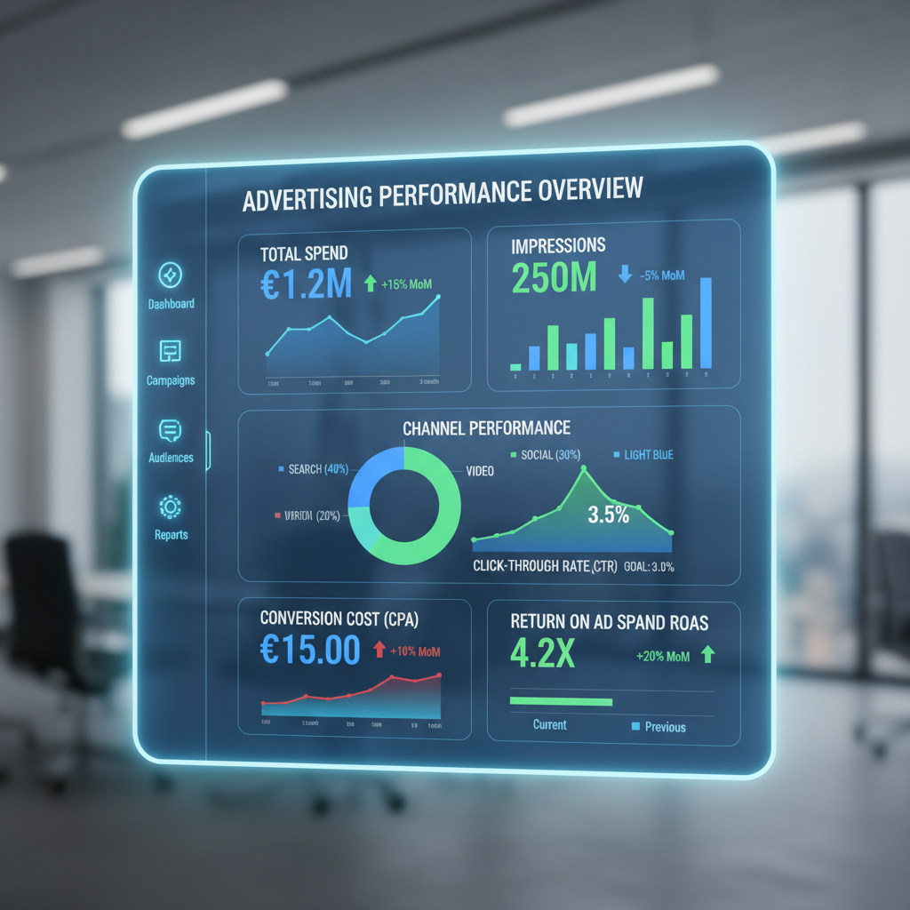 Visualizzazione dati: analisi advertising per aziende italiane
