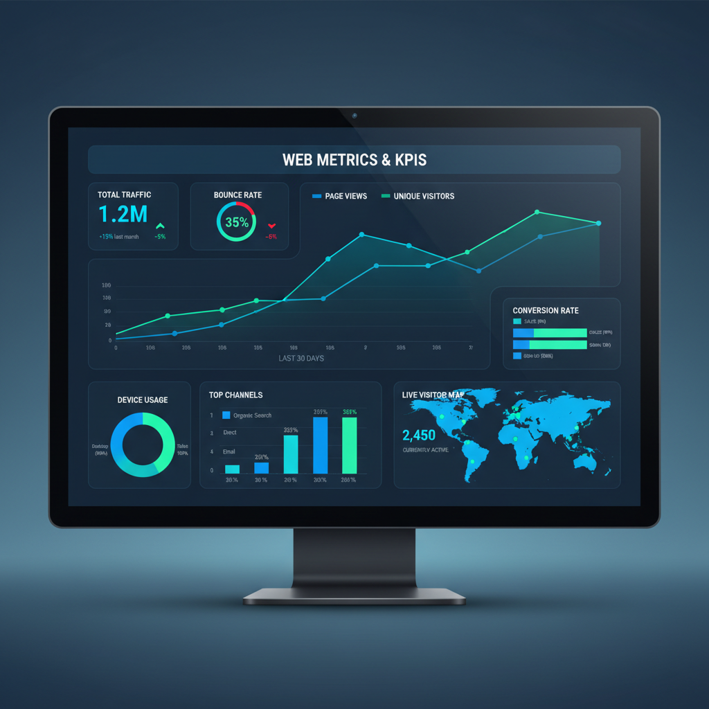 Visualizzazione dati: analisi web per aziende italiane