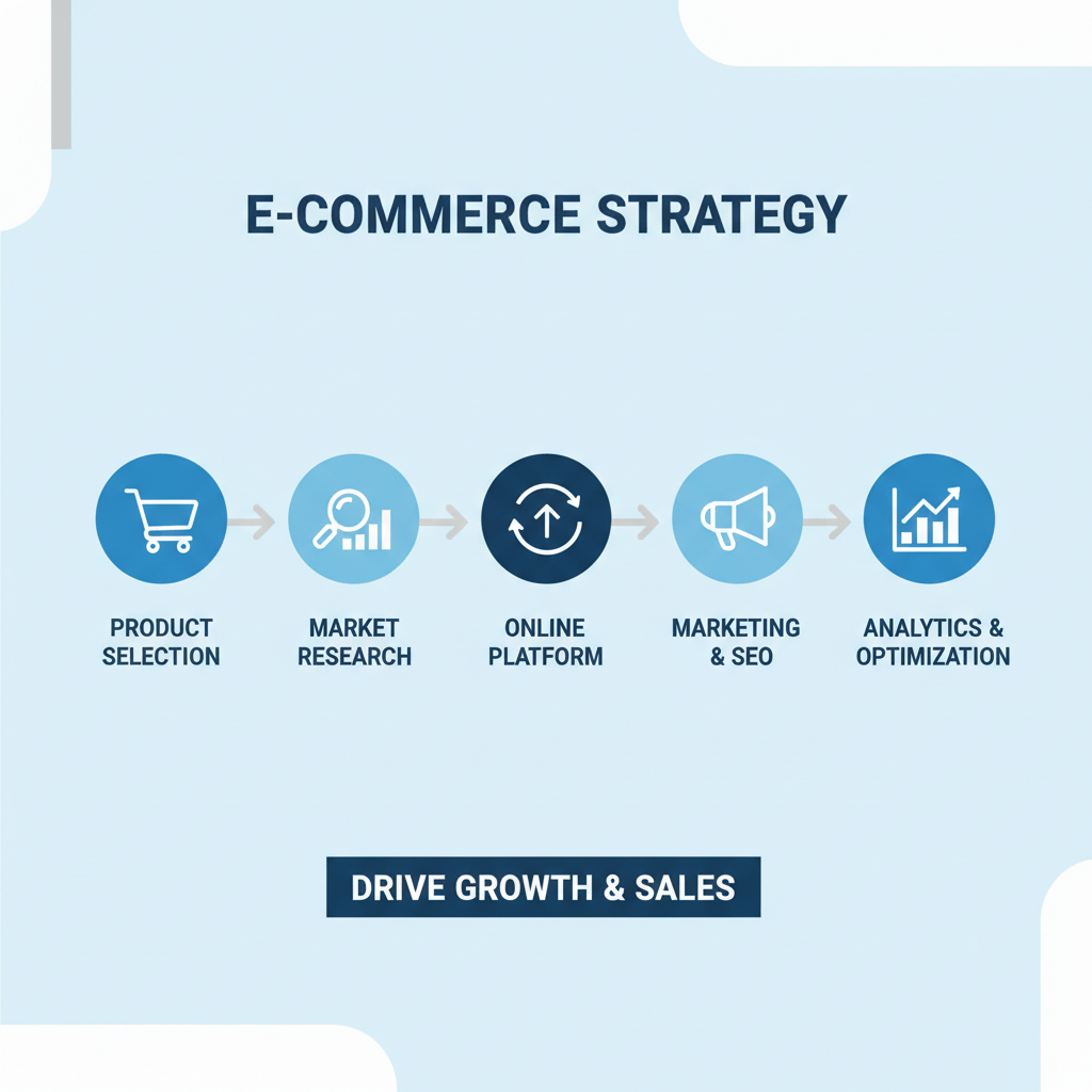 Infografica: E-commerce: Dal piano alla pratica: implementazione: Approfo - strategie e best practice