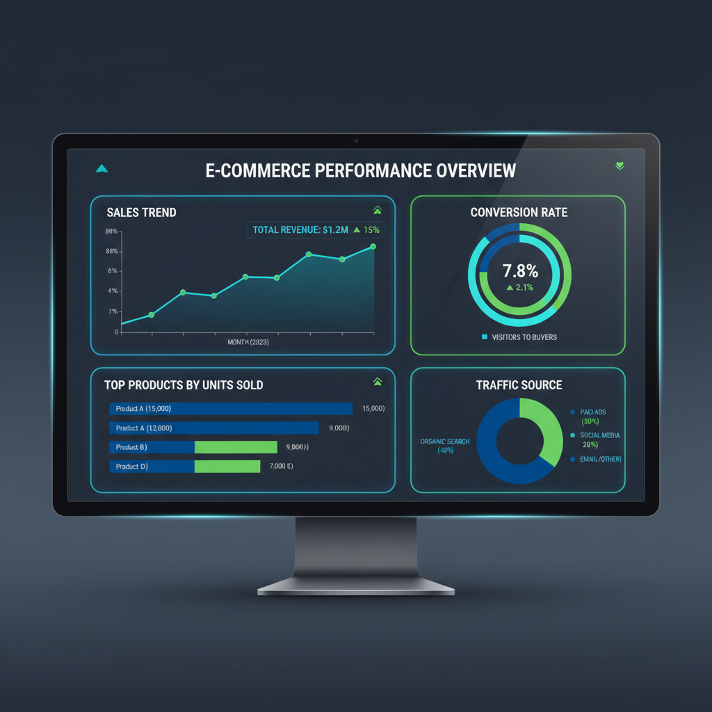 Visualizzazione dati: analisi e-commerce per aziende italiane