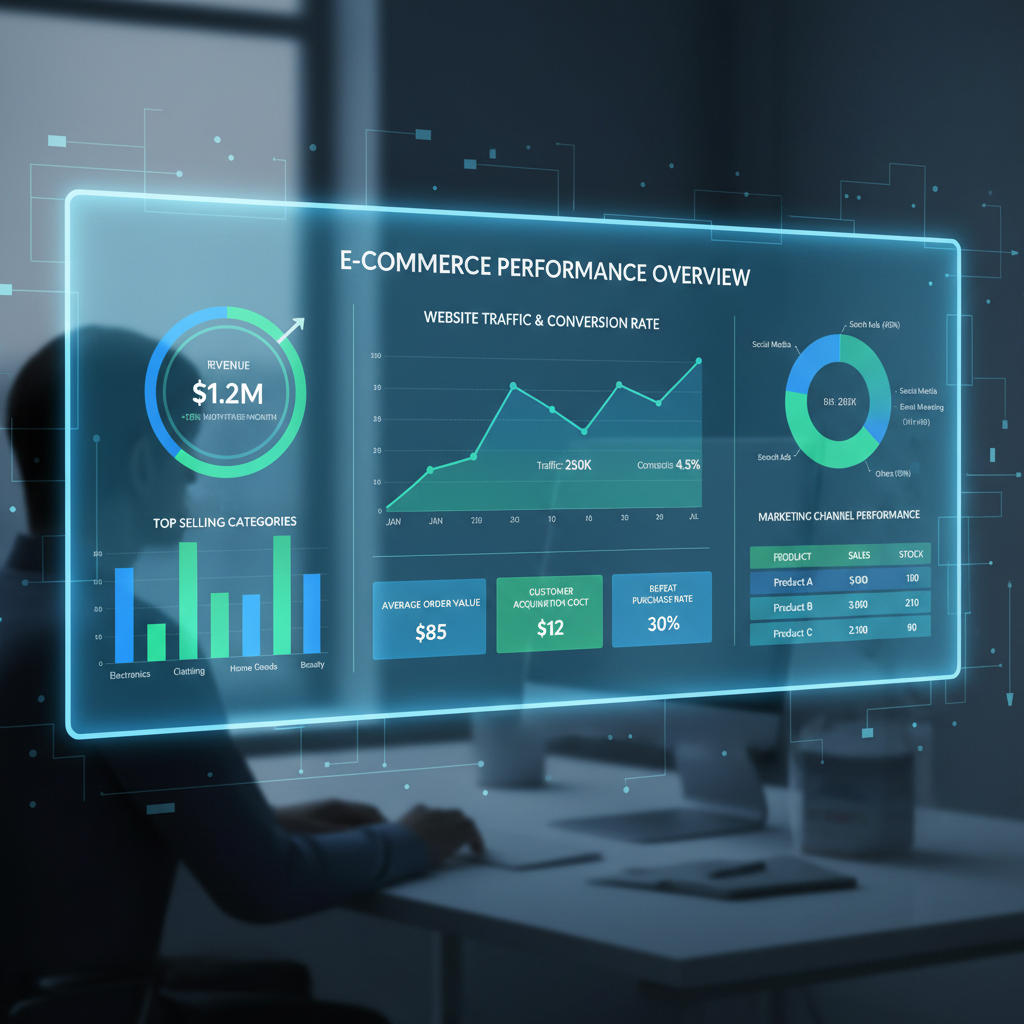 Visualizzazione dati: analisi e-commerce per aziende italiane