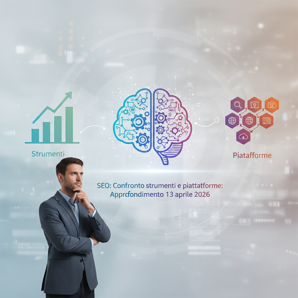 SEO: Confronto strumenti e piattaforme: Approfondimento 13 aprile 2026