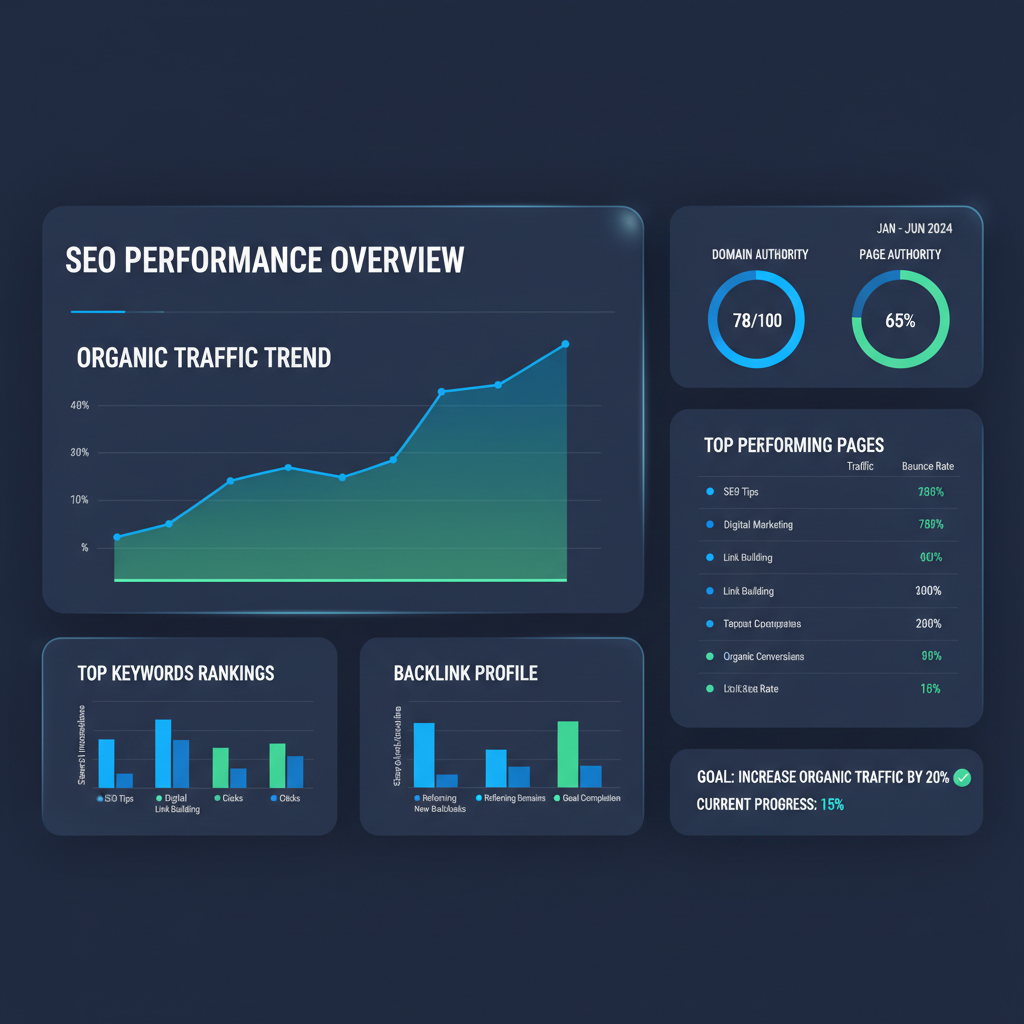 Visualizzazione dati: analisi seo per aziende italiane