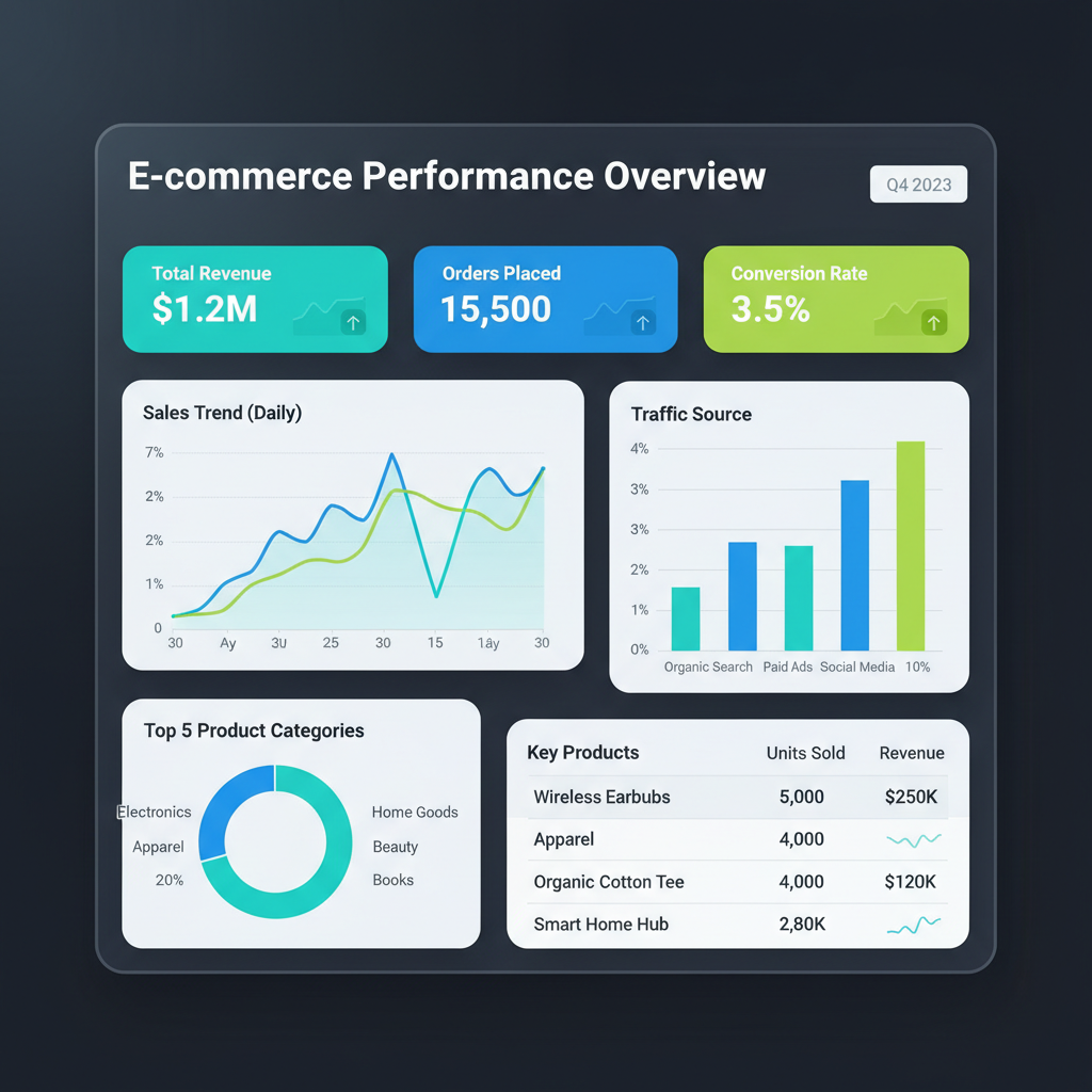Visualizzazione dati: analisi e-commerce per aziende italiane