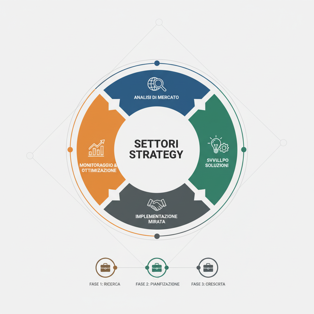Infografica: Settori: Strategie avanzate e case study: Guida Aggiornata 1 - strategie e best practice