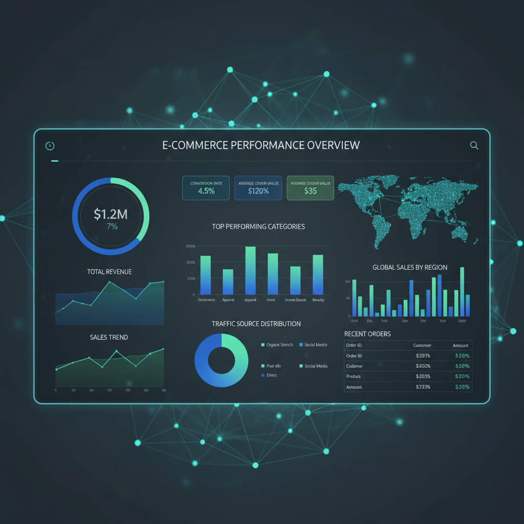 Visualizzazione dati: analisi e-commerce per aziende italiane