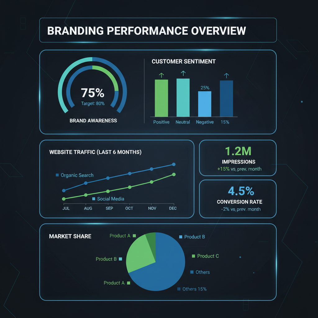 Visualizzazione dati: analisi branding per aziende italiane