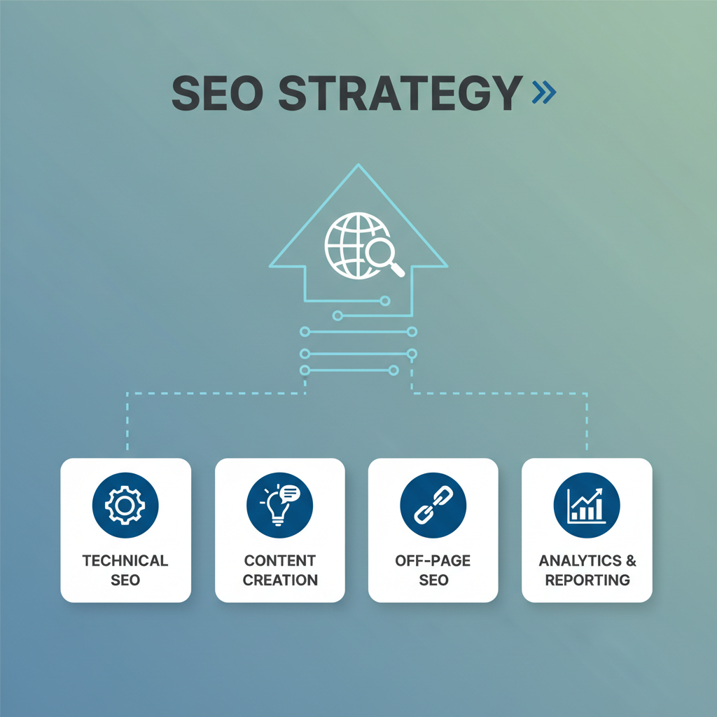 Infografica: SEO: Dal piano alla pratica: implementazione: Approfondiment - strategie e best practice