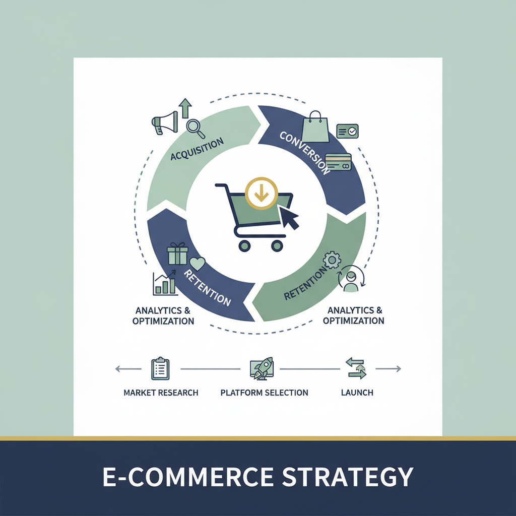 Infografica: E-commerce: Confronto strumenti e piattaforme: Strategie Ava - strategie e best practice