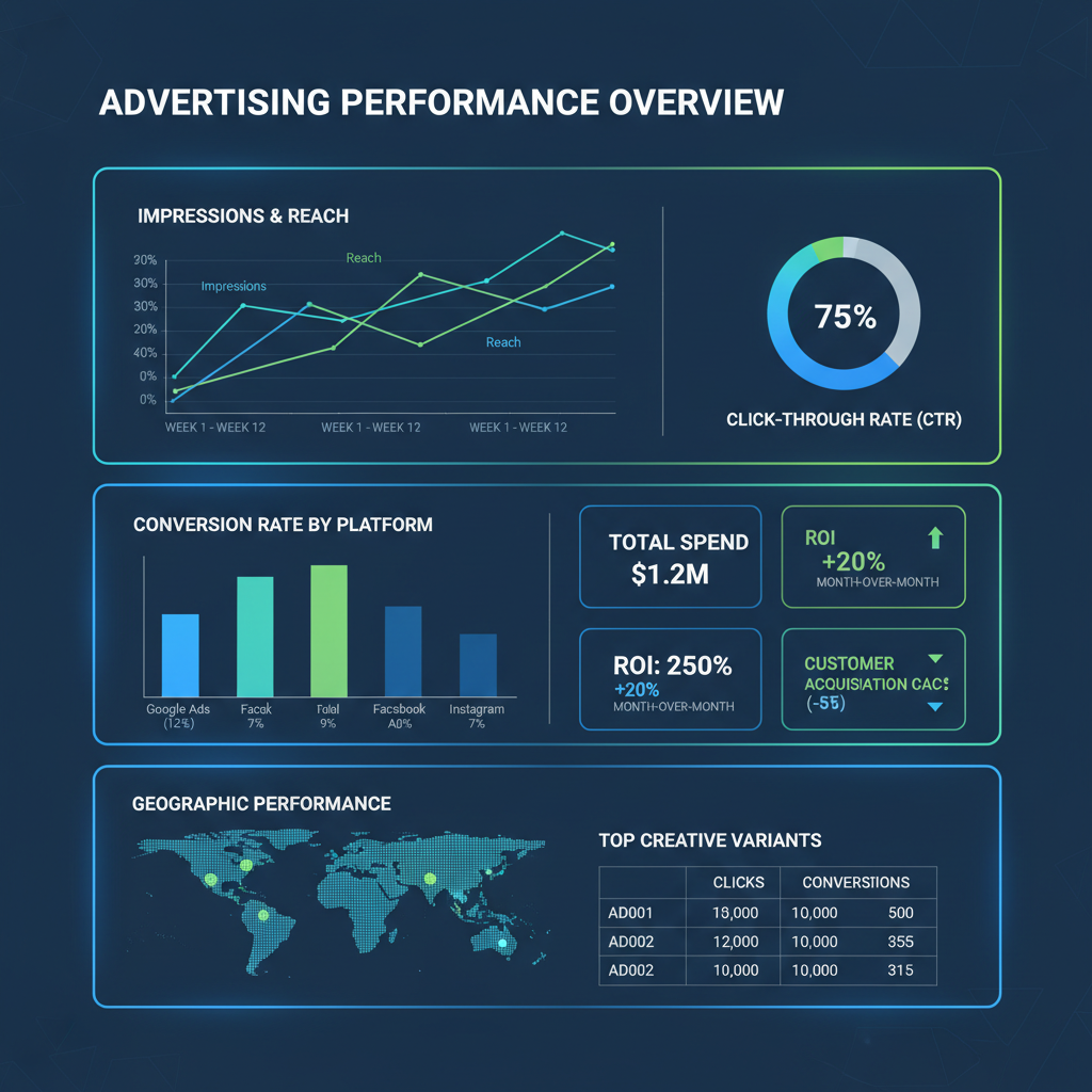 Visualizzazione dati: analisi advertising per aziende italiane