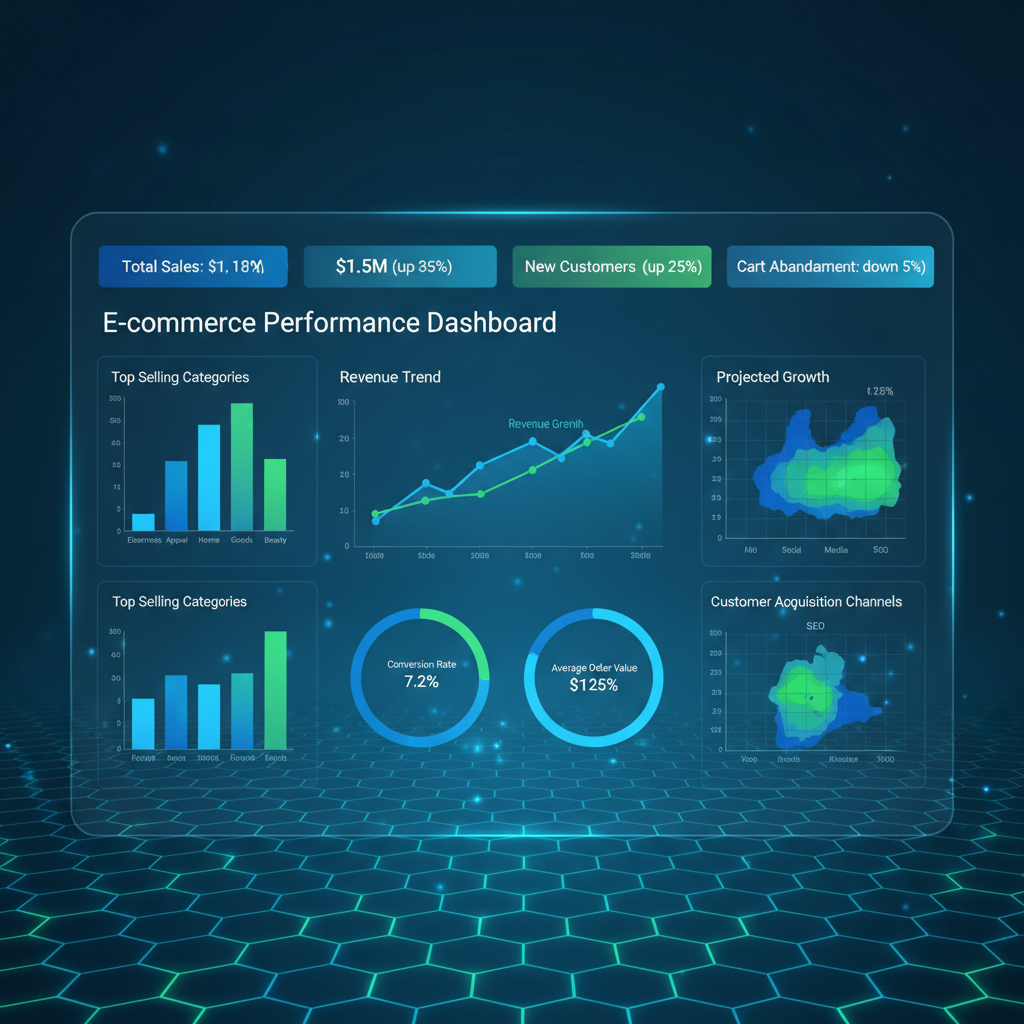 Visualizzazione dati: analisi e-commerce per aziende italiane