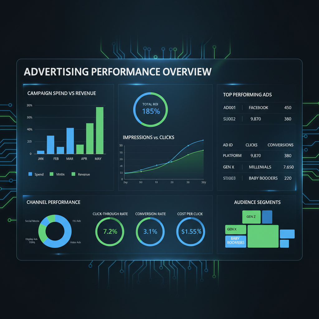 Visualizzazione dati: analisi advertising per aziende italiane