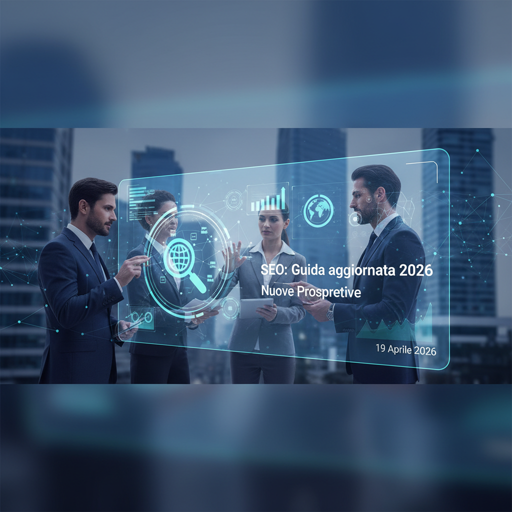 SEO: Guida aggiornata 2026: Nuove Prospettive 19 aprile 2026