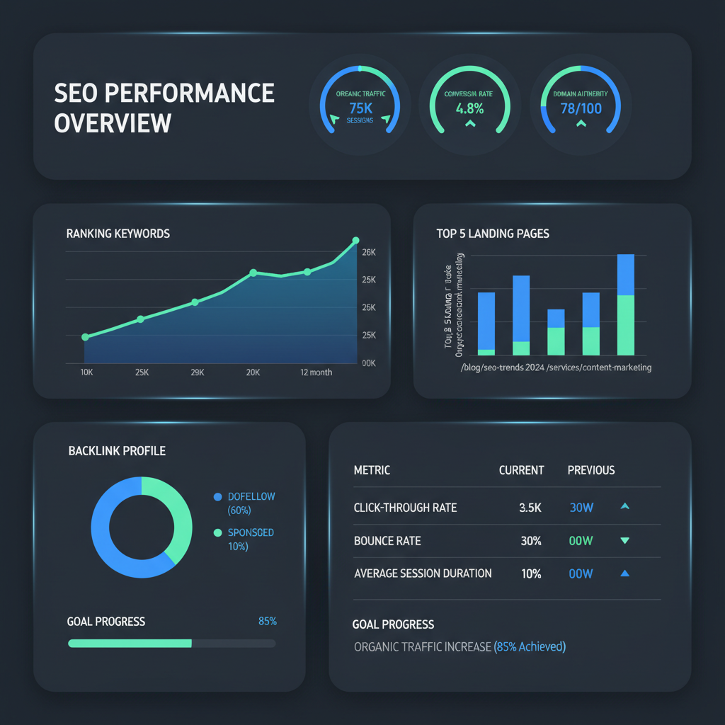Visualizzazione dati: analisi seo per aziende italiane