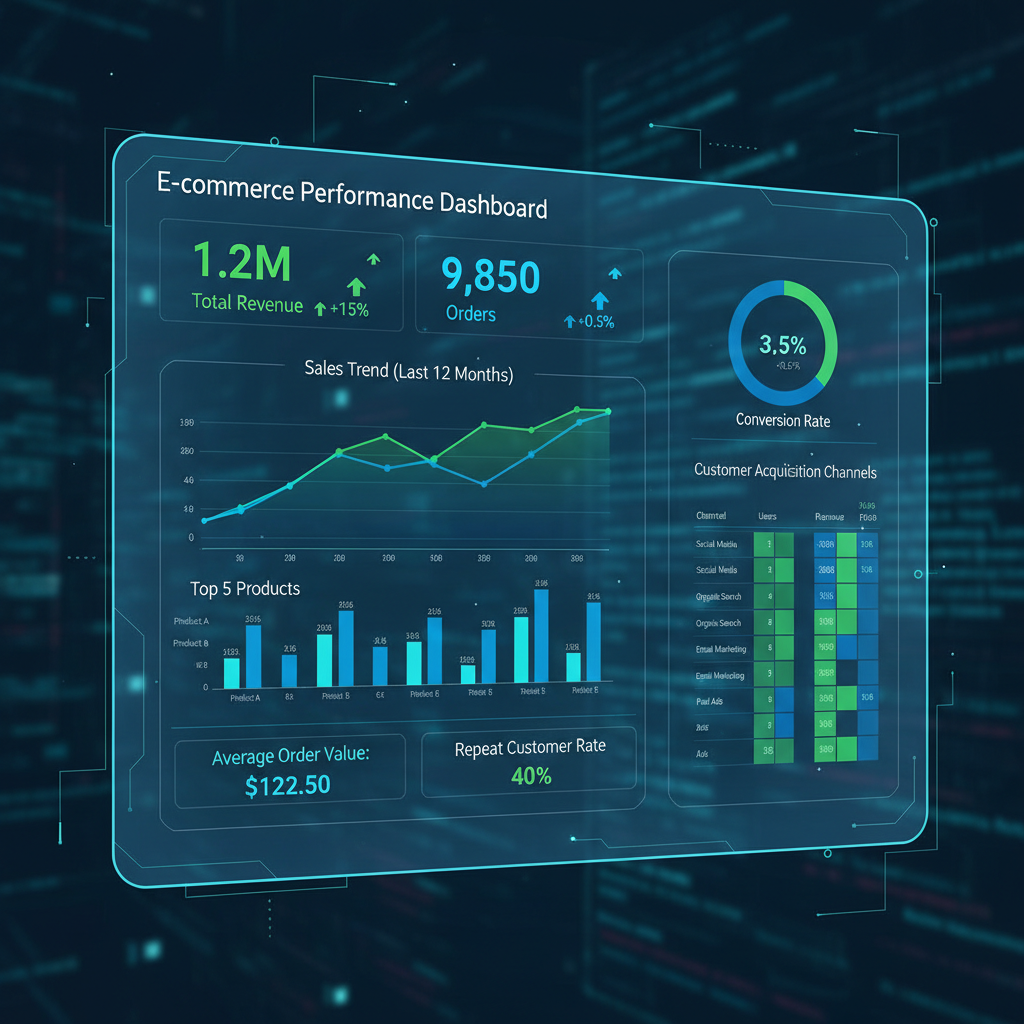 Visualizzazione dati: analisi e-commerce per aziende italiane