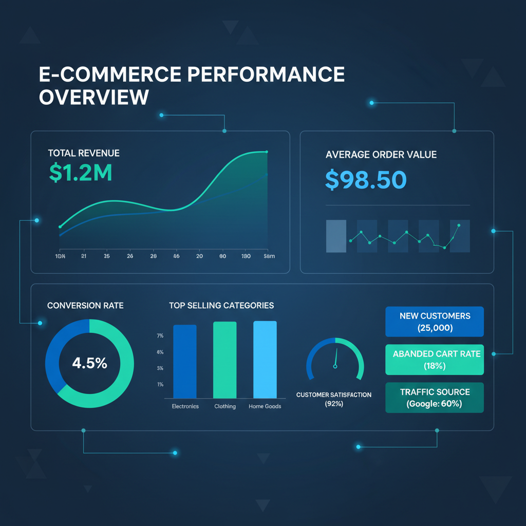 Visualizzazione dati: analisi e-commerce per aziende italiane