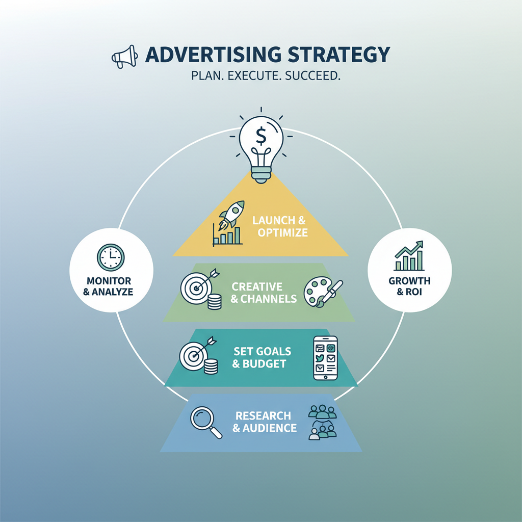 Infografica: Advertising: Checklist operativa per professionisti: Approfo - strategie e best practice