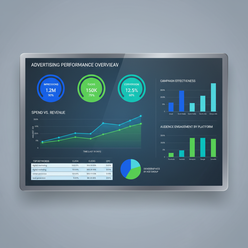 Visualizzazione dati: analisi advertising per aziende italiane