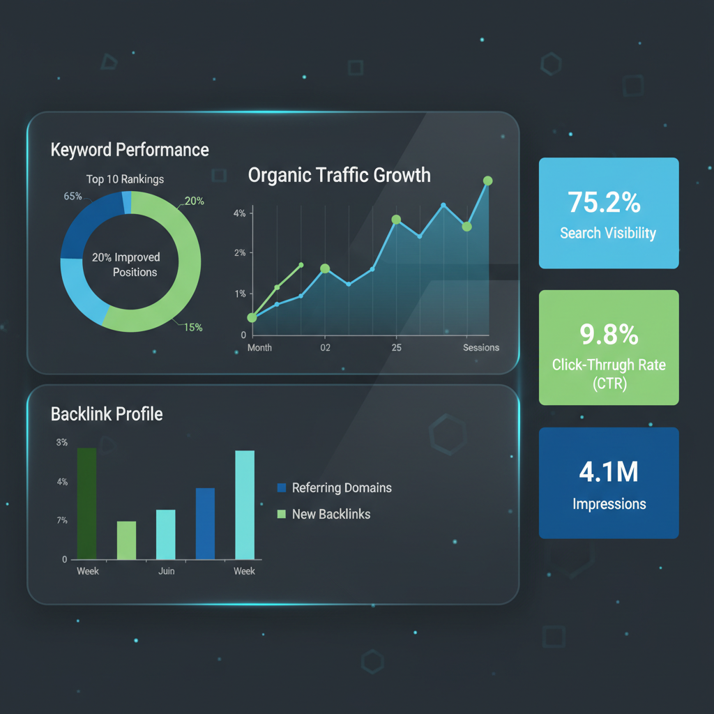 Visualizzazione dati: analisi seo per aziende italiane