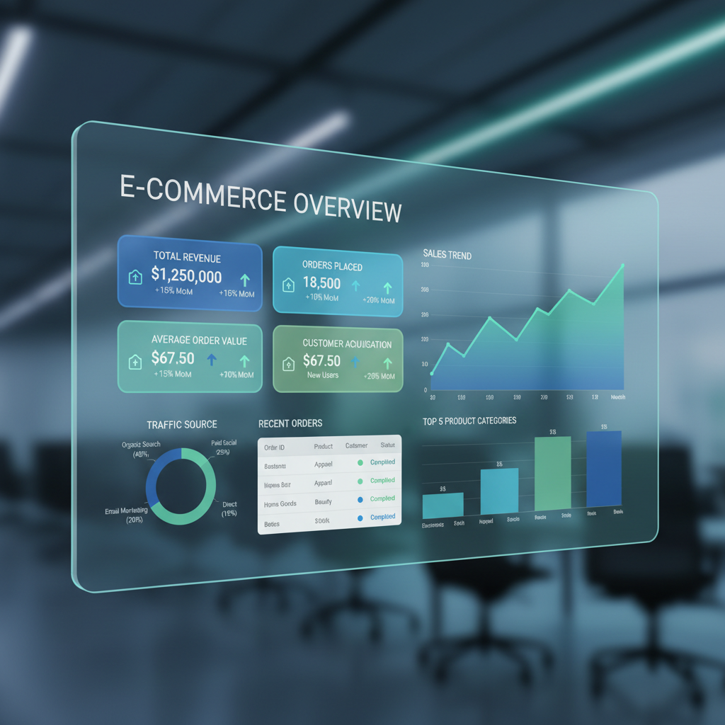 Visualizzazione dati: analisi e-commerce per aziende italiane