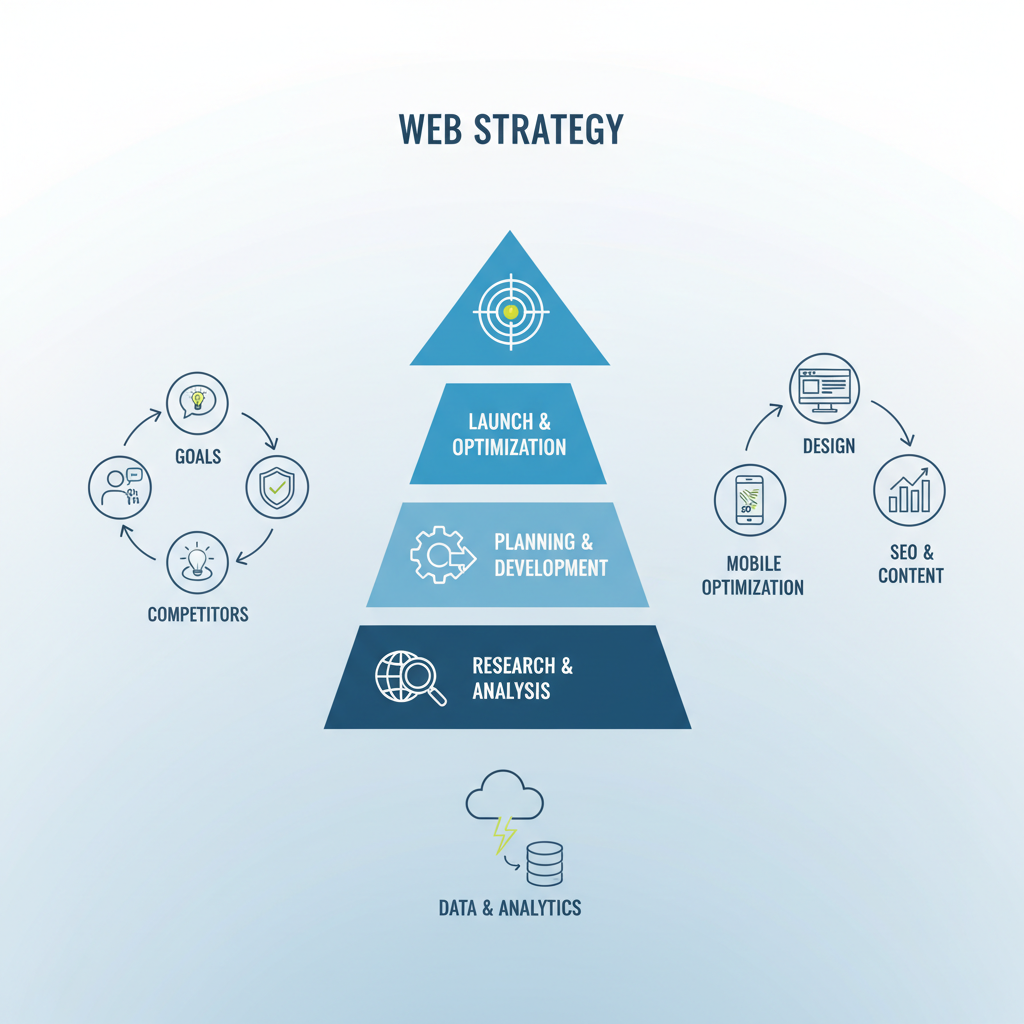 Infografica: Web: Analisi completa e consigli pratici: Nuove Prospettive - strategie e best practice