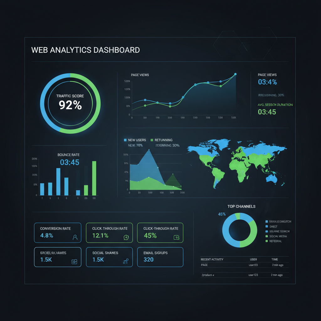 Visualizzazione dati: analisi web per aziende italiane