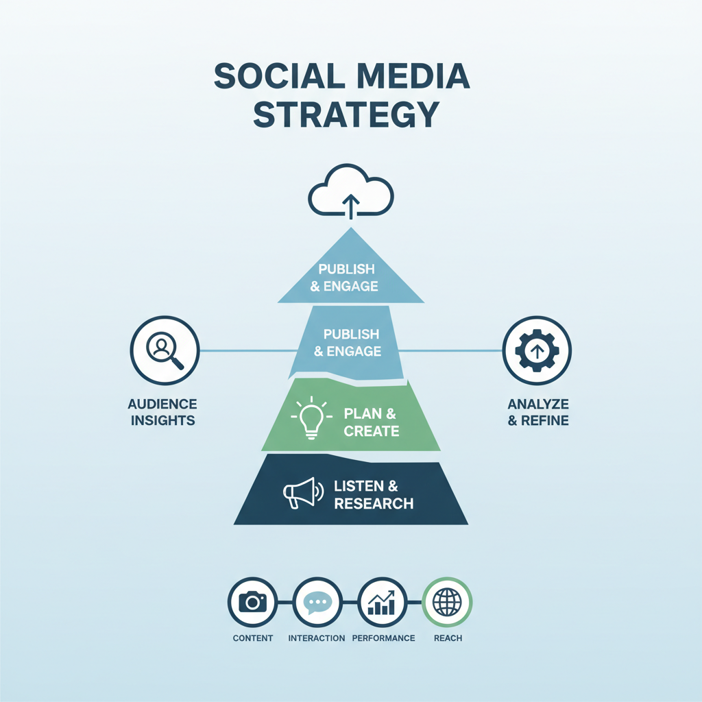 Infografica: Social Media: Analisi completa e consigli pratici: Strategie - strategie e best practice