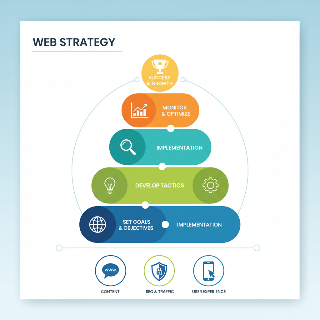 Infografica: Web: Checklist operativa per professionisti: Approfondimento - strategie e best practice