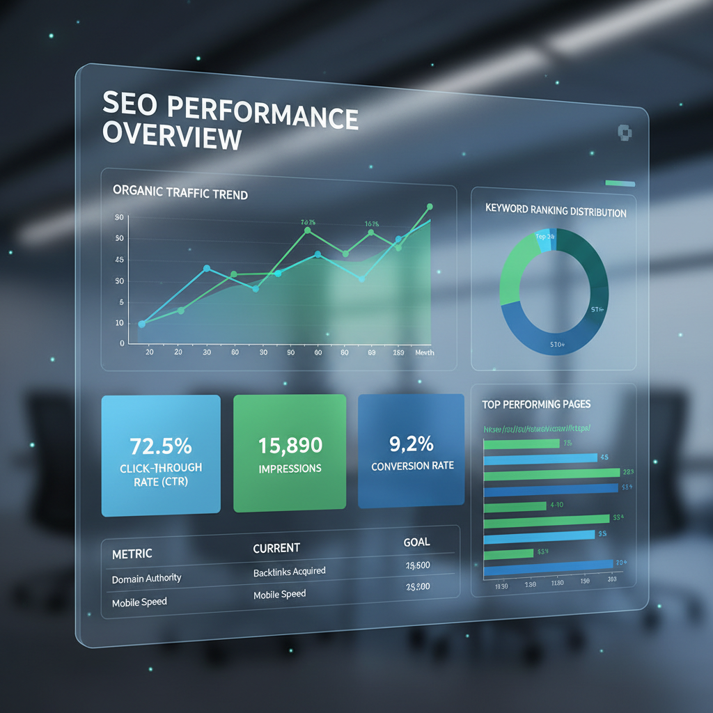 Visualizzazione dati: analisi seo per aziende italiane
