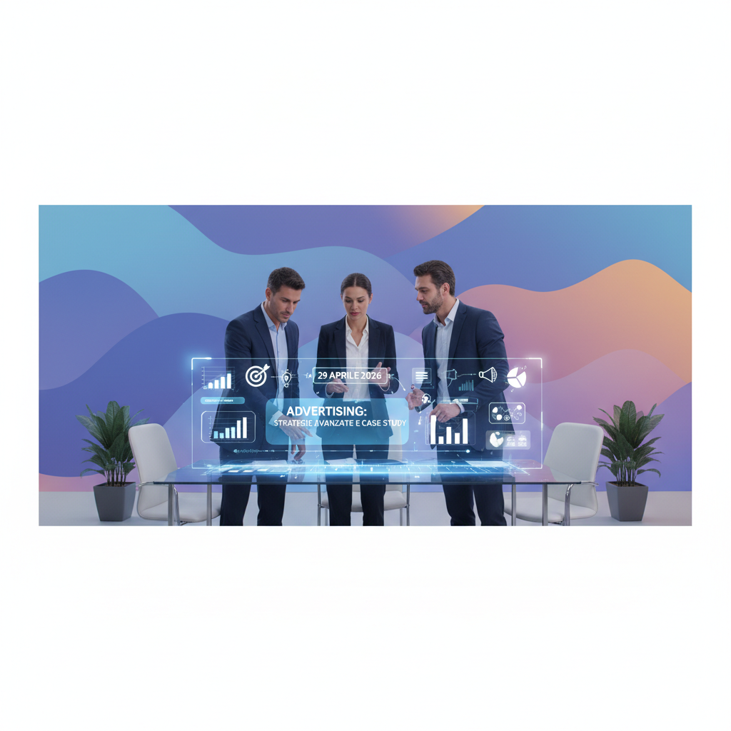 Advertising: Strategie avanzate e case study: Nuove Prospettive 29 aprile 2026