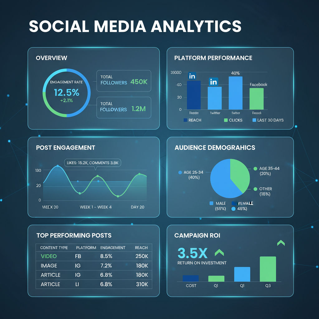 Visualizzazione dati: analisi social media per aziende italiane