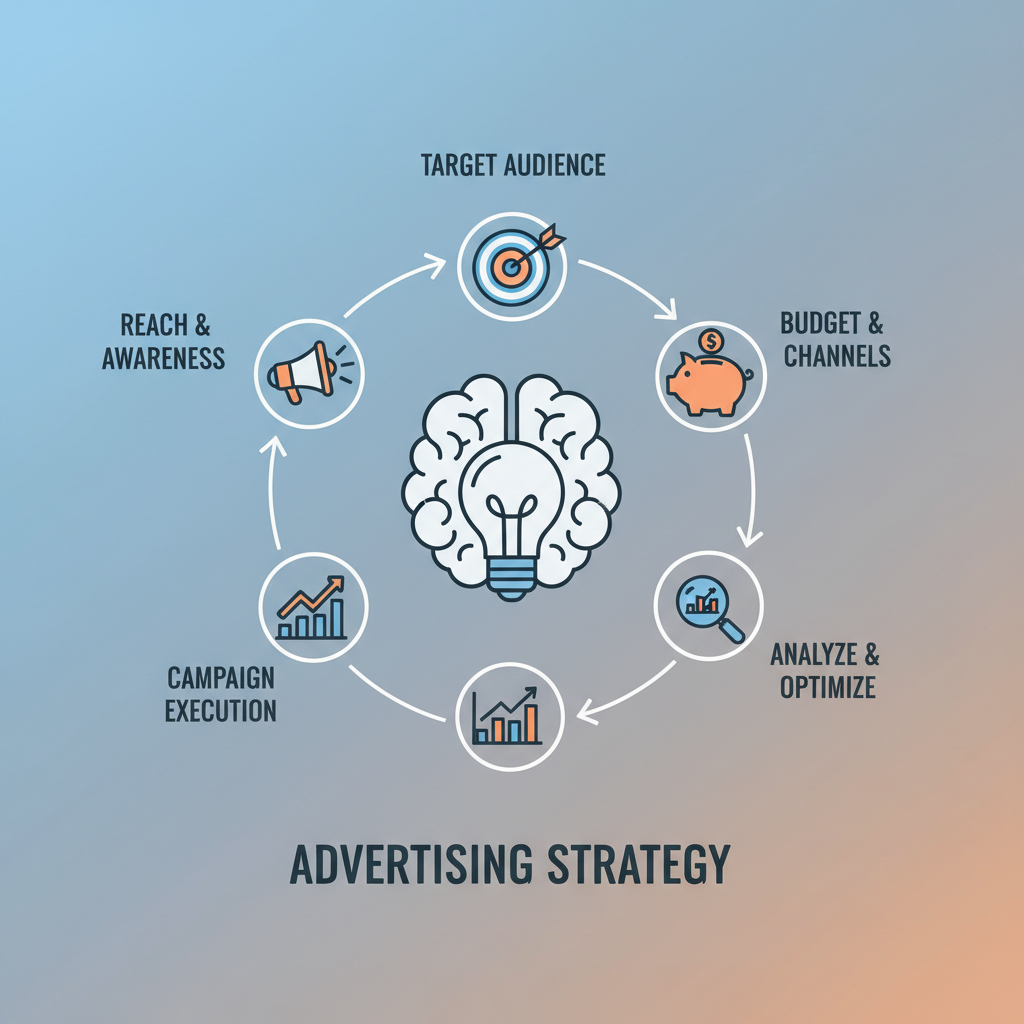 Infografica: Advertising: Come iniziare: guida passo-passo: Strategie Ava - strategie e best practice