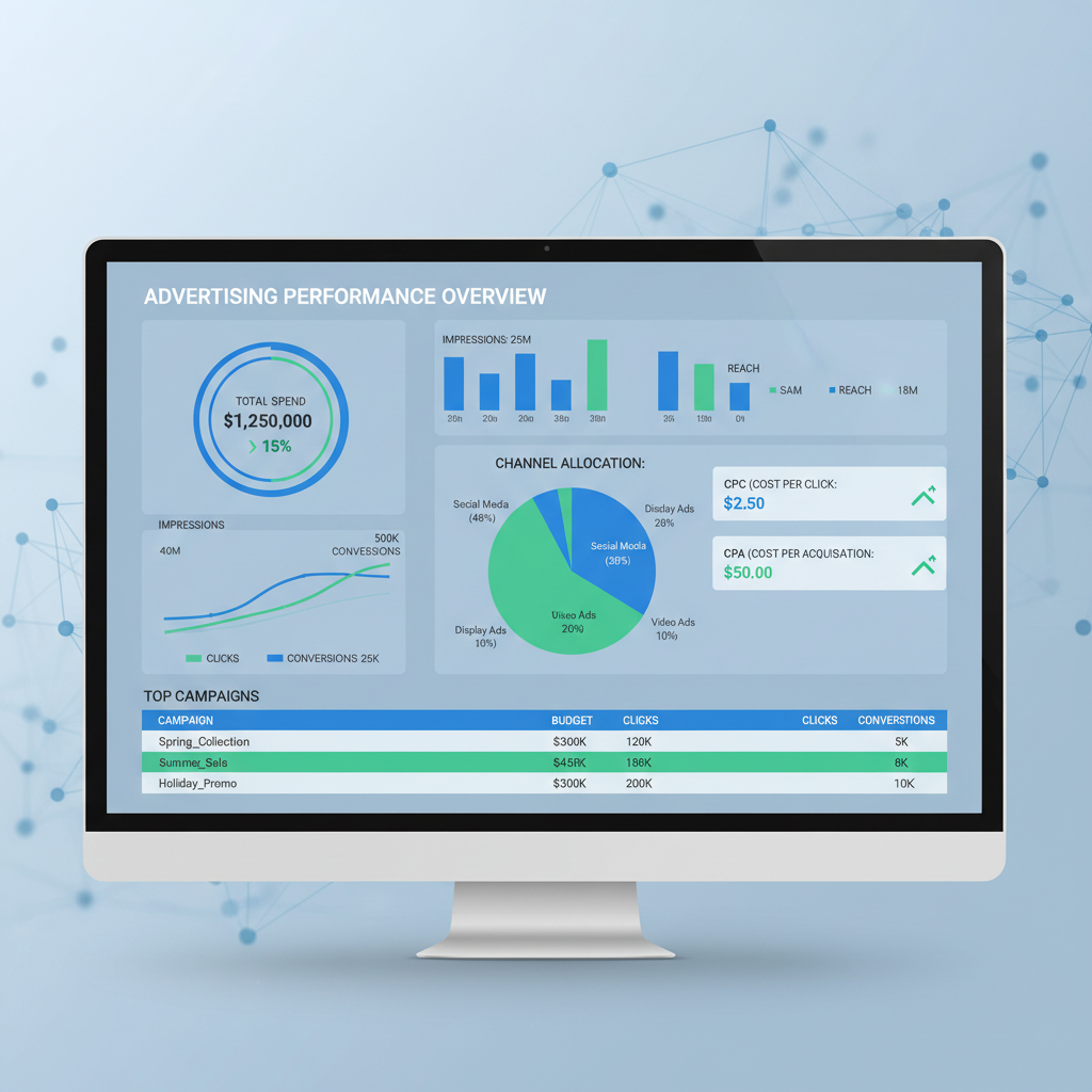 Visualizzazione dati: analisi advertising per aziende italiane