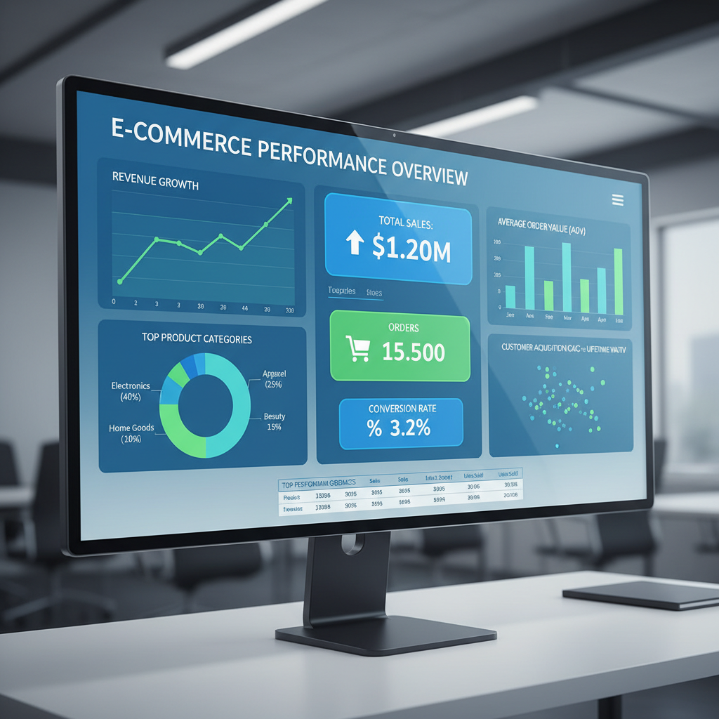 Visualizzazione dati: analisi e-commerce per aziende italiane