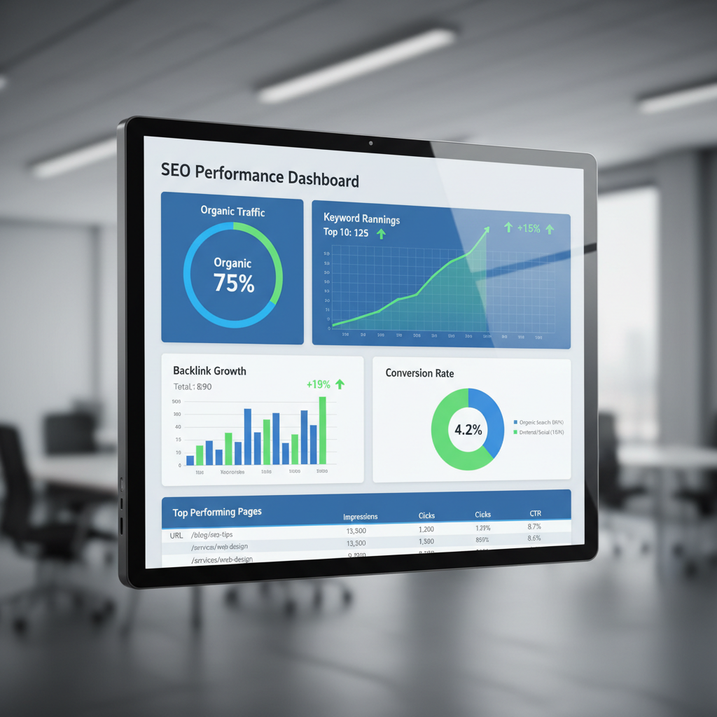 Visualizzazione dati: analisi seo per aziende italiane