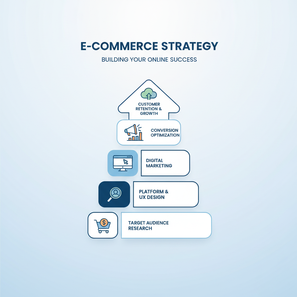 Infografica: E-commerce: Confronto strumenti e piattaforme: Approfondimen - strategie e best practice