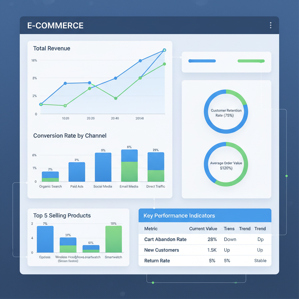 Visualizzazione dati: analisi e-commerce per aziende italiane