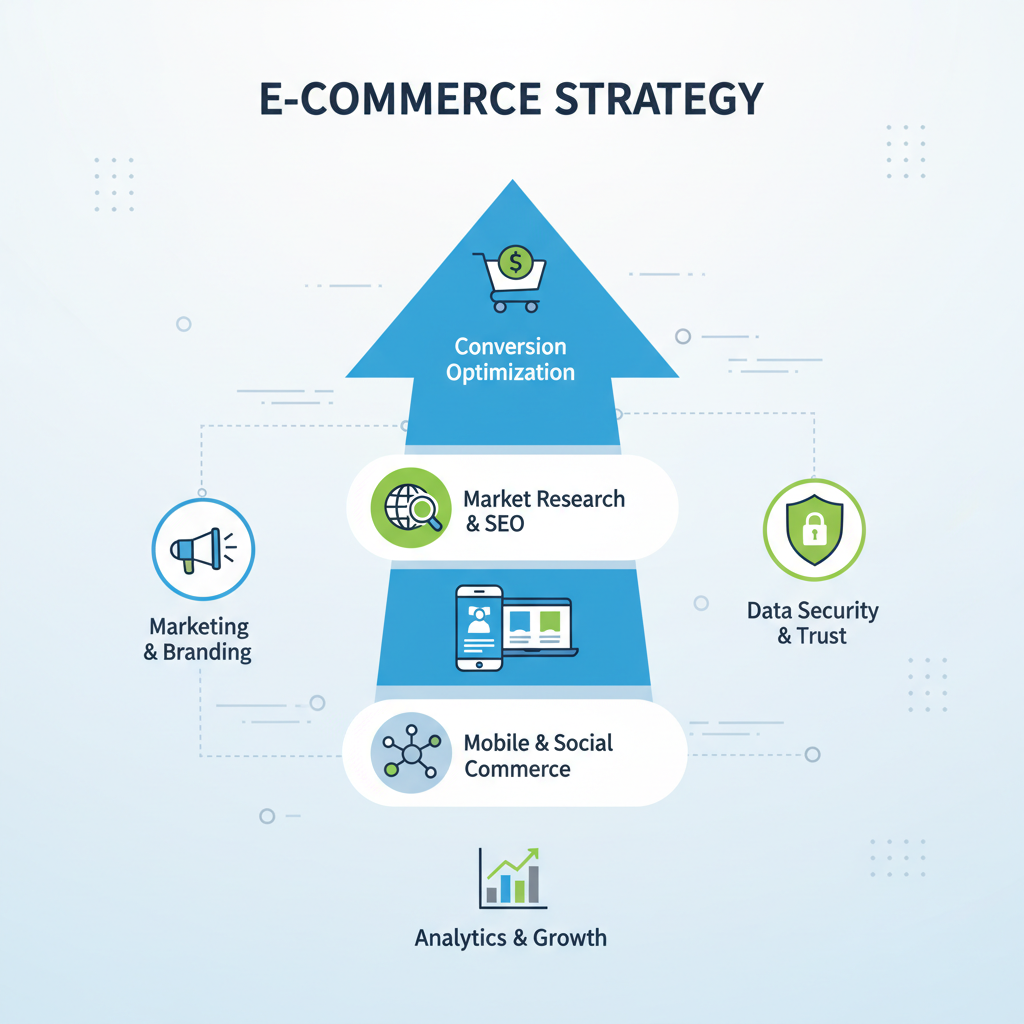 Infografica: E-commerce: Strategie avanzate e case study: Analisi Complet - strategie e best practice