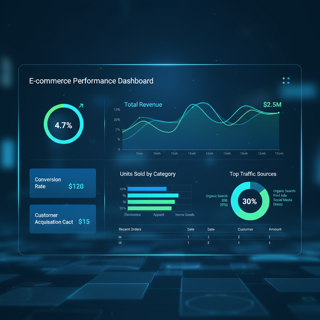 Visualizzazione dati: analisi e-commerce per aziende italiane