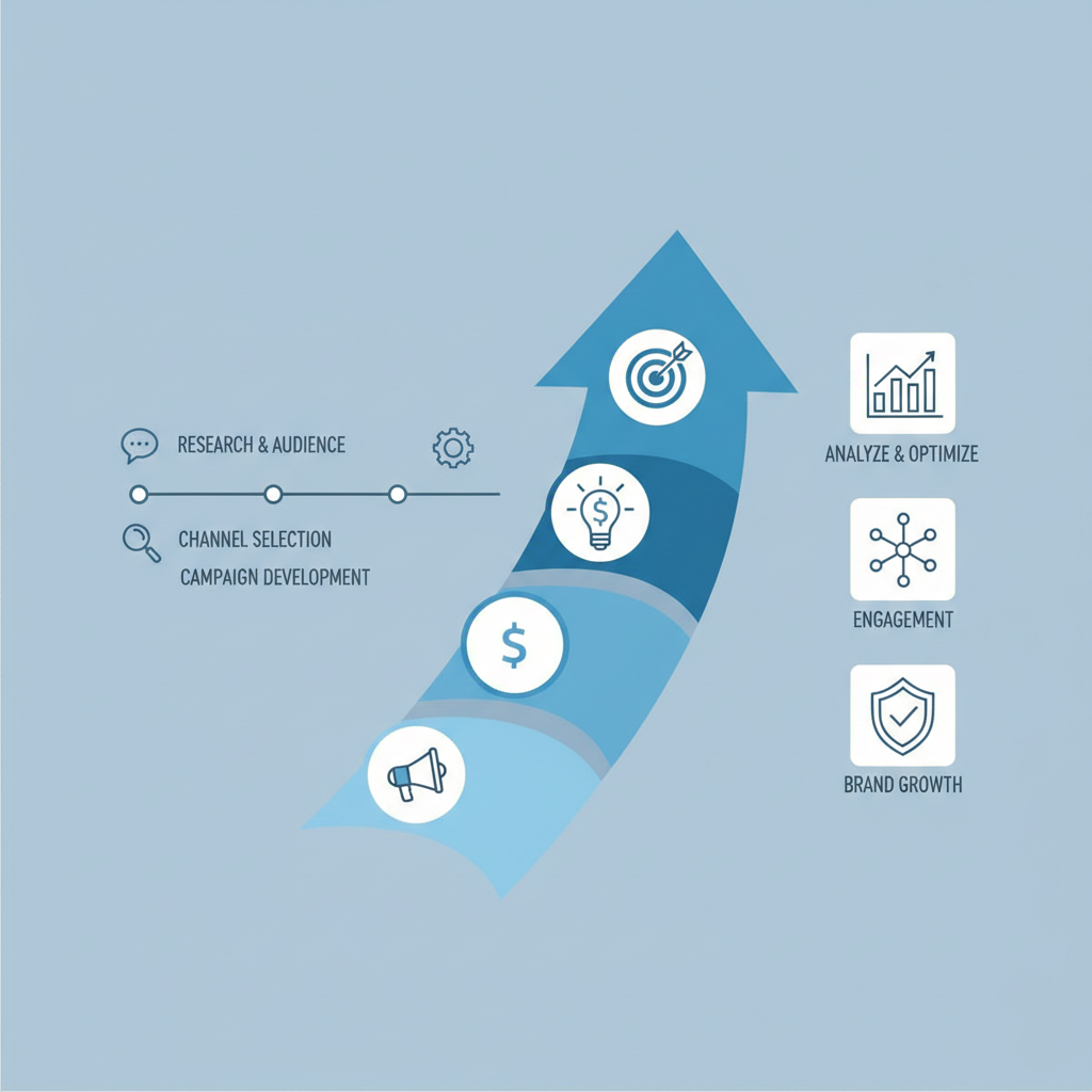 Infografica: Advertising: Checklist operativa per professionisti: Strateg - strategie e best practice
