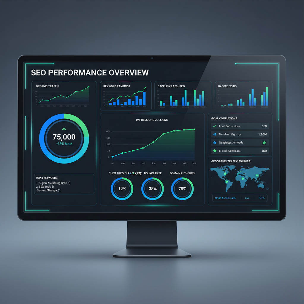 Visualizzazione dati: analisi seo per aziende italiane