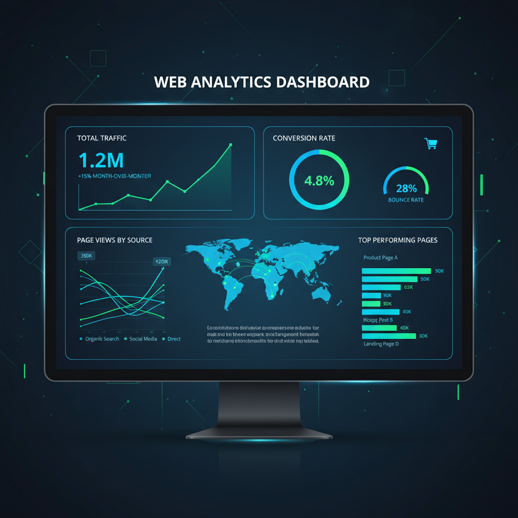 Visualizzazione dati: analisi web per aziende italiane