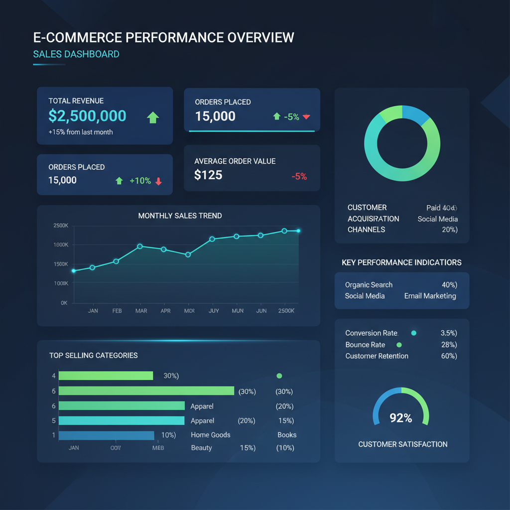 Visualizzazione dati: analisi e-commerce per aziende italiane
