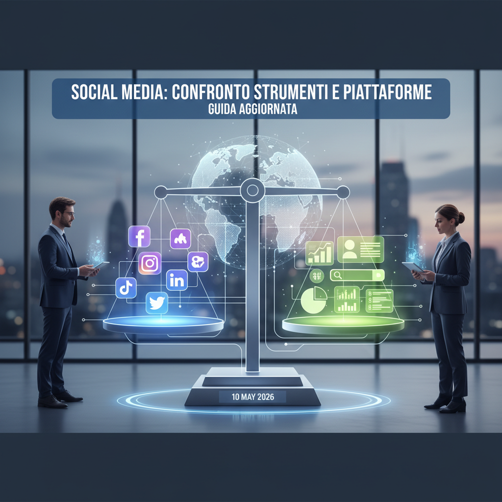 Social Media: Confronto strumenti e piattaforme: Guida Aggiornata 10 maggio 2026
