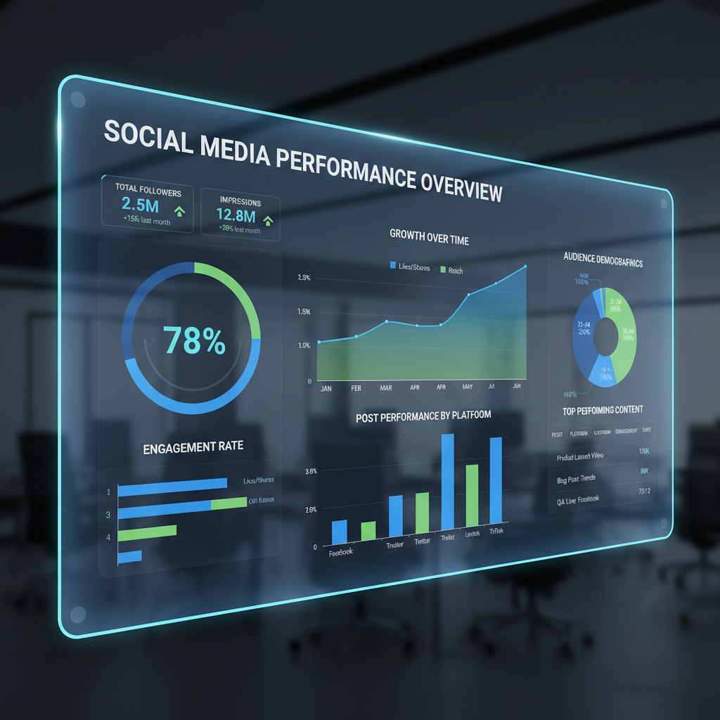 Visualizzazione dati: analisi social media per aziende italiane